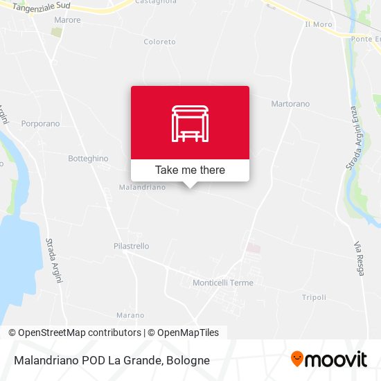 Malandriano POD La Grande map