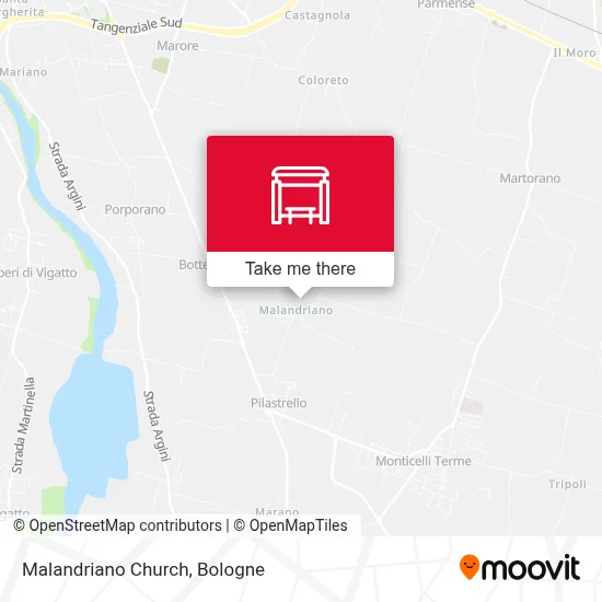 Malandriano Church map
