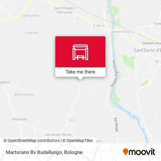 Martorano Bv Budellungo map