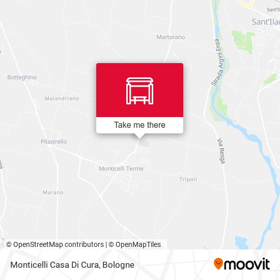 Monticelli Casa Di Cura map
