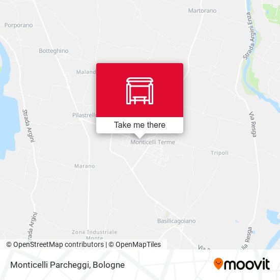 Monticelli Parcheggi map