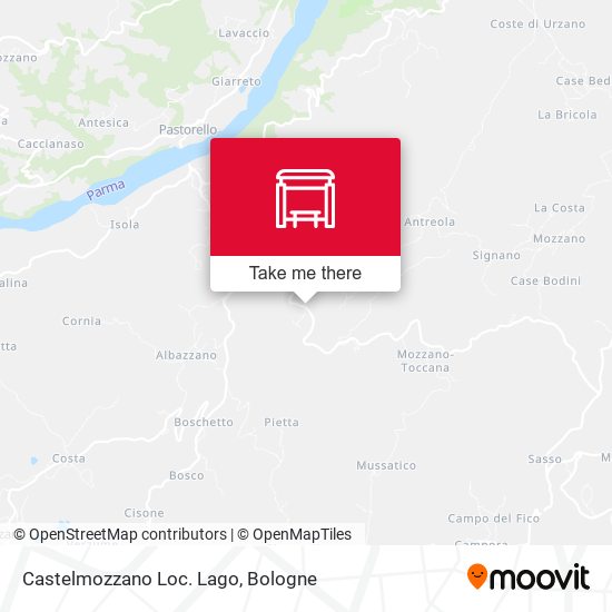 Castelmozzano Loc. Lago map
