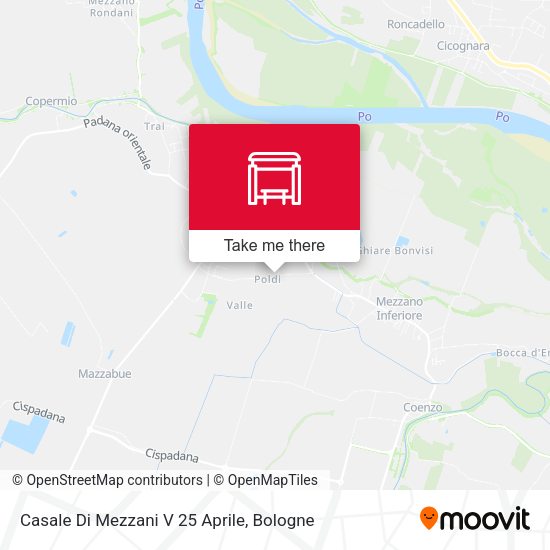 Casale Di Mezzani V 25 Aprile map