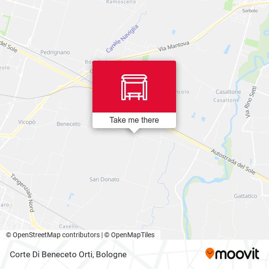 Corte Di Beneceto Orti map