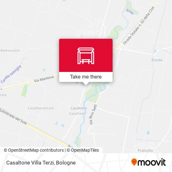 Casaltone Villa Terzi map