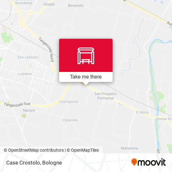 Case Crostolo map