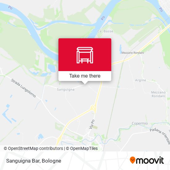 Sanguigna Bar map