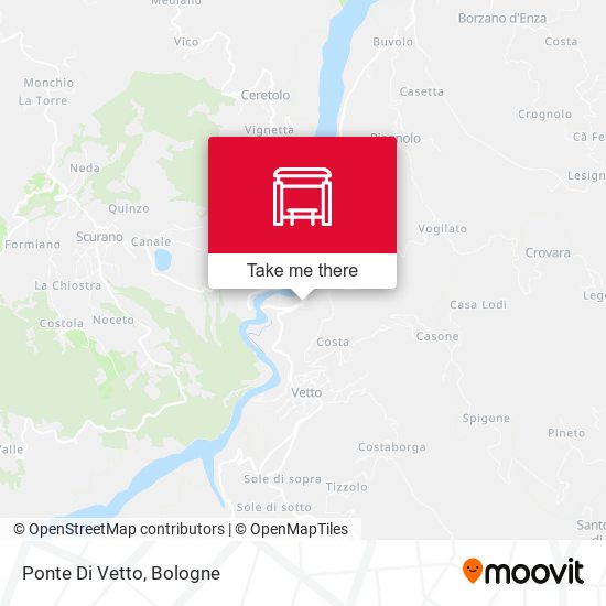 Ponte Di Vetto map