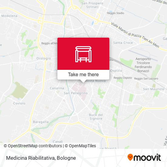 Medicina Riabilitativa map