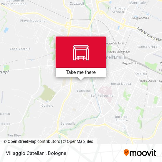 Villaggio Catellani map