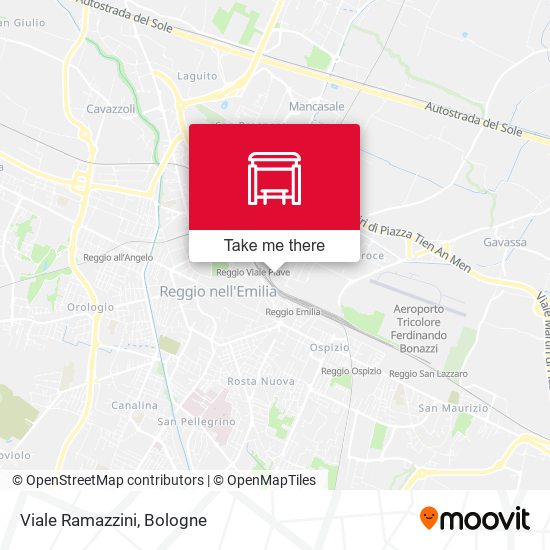 Viale Ramazzini map
