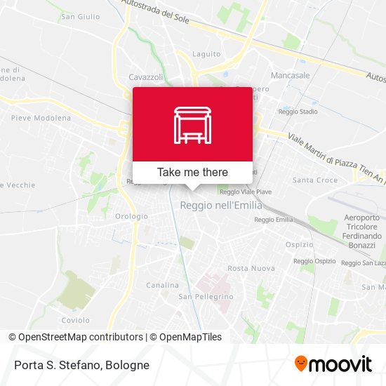 Porta S. Stefano map