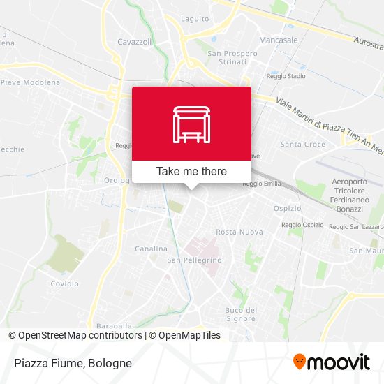 Piazza Fiume map