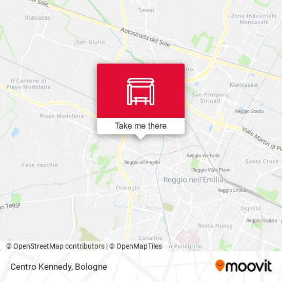 Centro Kennedy map