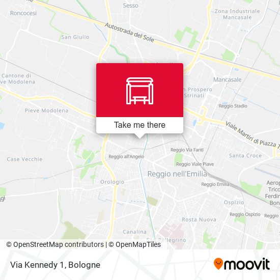 Via Kennedy 1 map