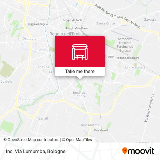 Inc. Via Lumumba map