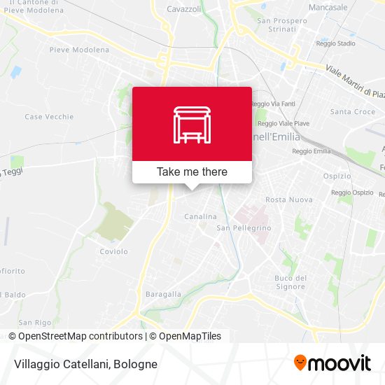 Villaggio Catellani map