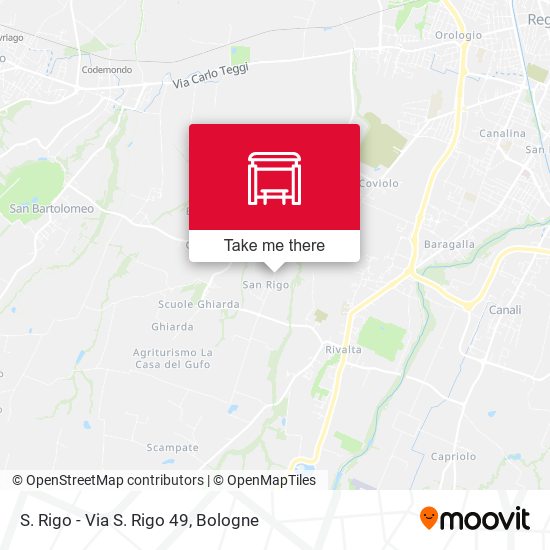 S. Rigo - Via S. Rigo 49 map