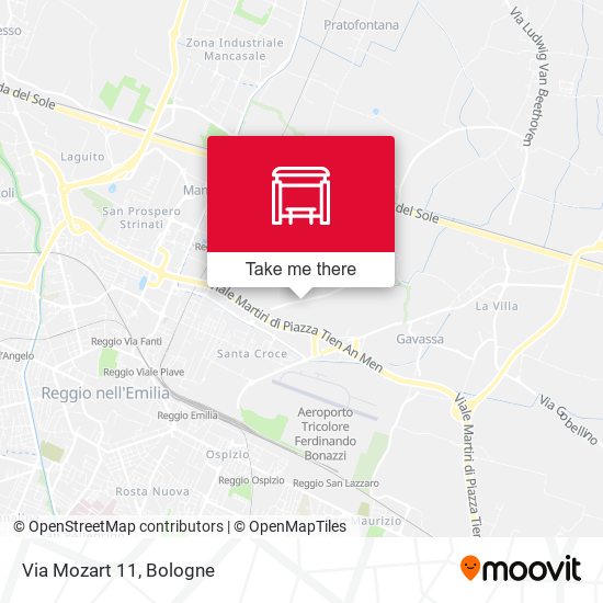 Via Mozart 11 map