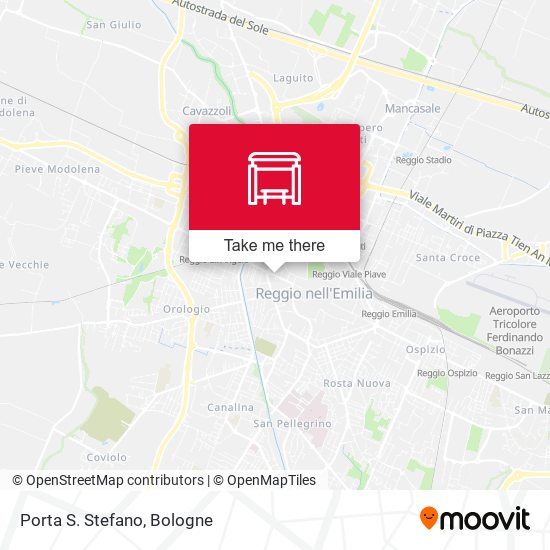 Porta S. Stefano map