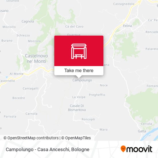 Campolungo - Casa Anceschi map