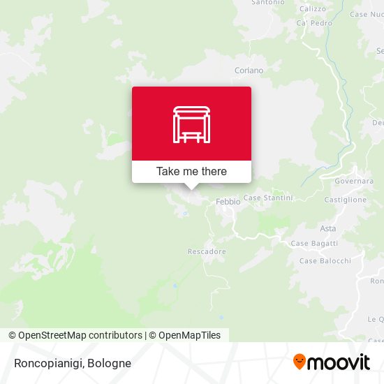 Roncopianigi map