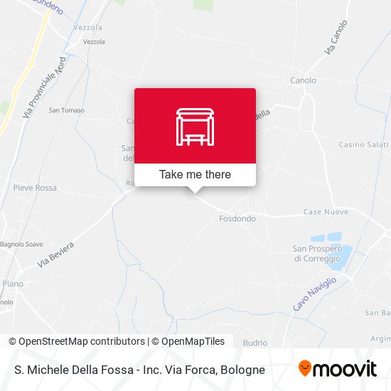 S. Michele Della Fossa - Inc. Via Forca map