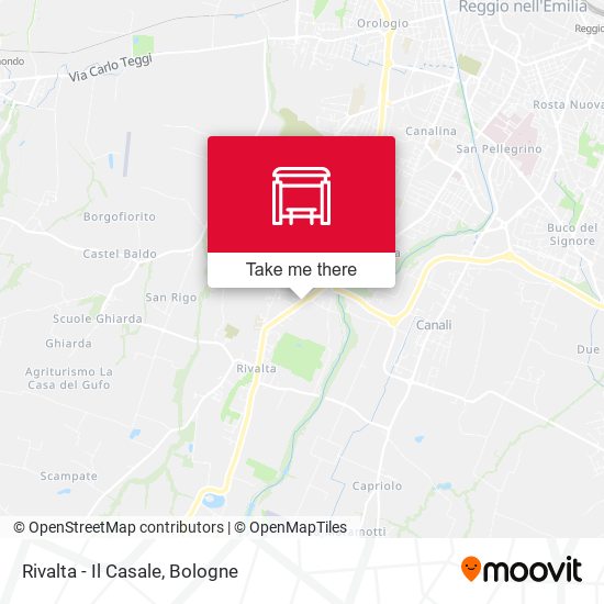 Rivalta - Il Casale map