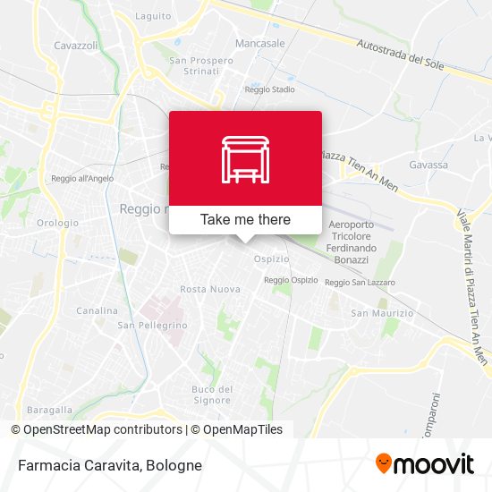 Farmacia Caravita map