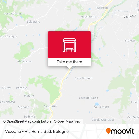 Vezzano - Via Roma Sud map