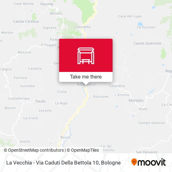 La Vecchia - Via Caduti Della Bettola 10 map
