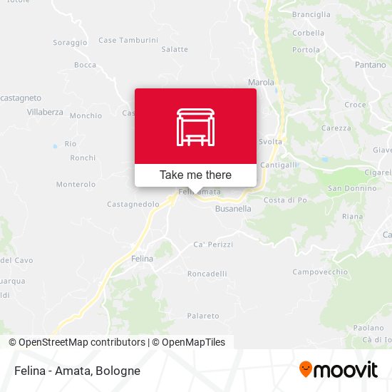 Felina - Amata map