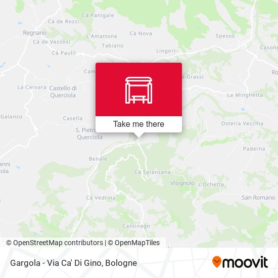 Gargola - Via Ca' Di Gino map