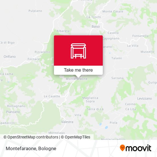 Montefaraone map