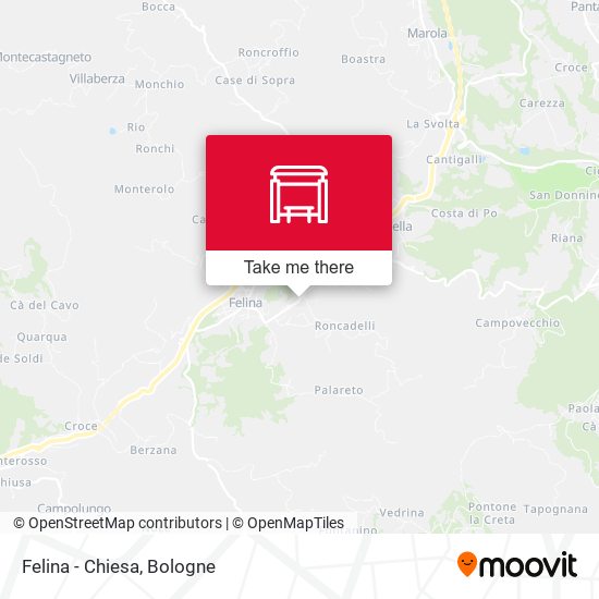 Felina - Chiesa map