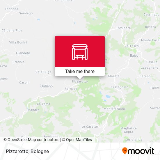 Pizzarotto map