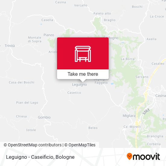 Leguigno - Caseificio map