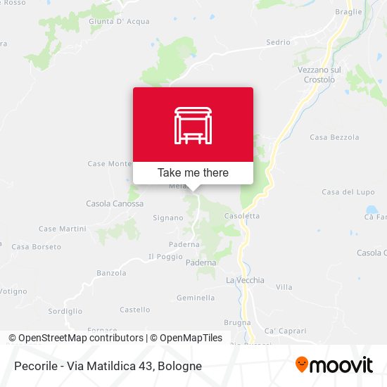 Pecorile - Via Matildica 43 map