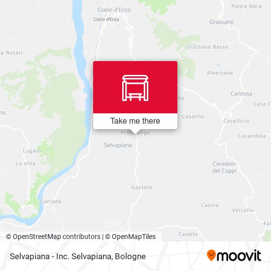 Selvapiana - Inc. Selvapiana map