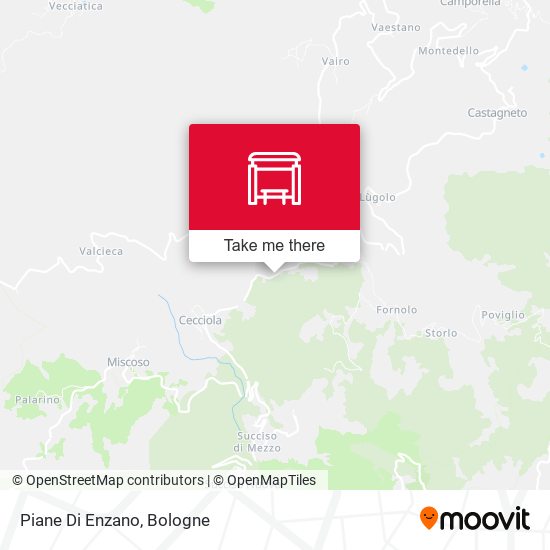 Piane Di Enzano map