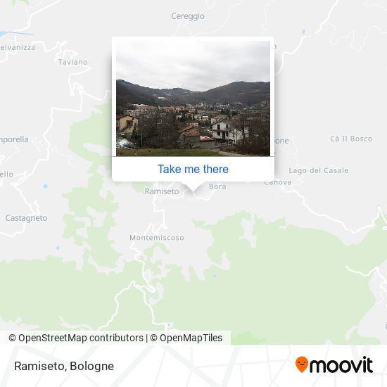 Ramiseto map