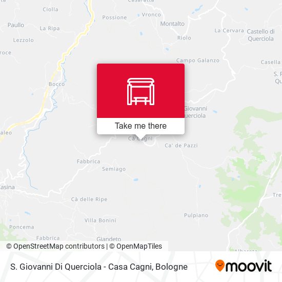 S. Giovanni Di Querciola - Casa Cagni map