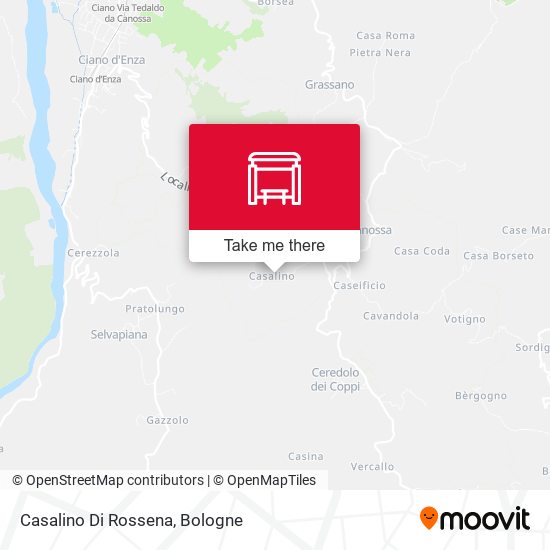 Casalino Di Rossena map