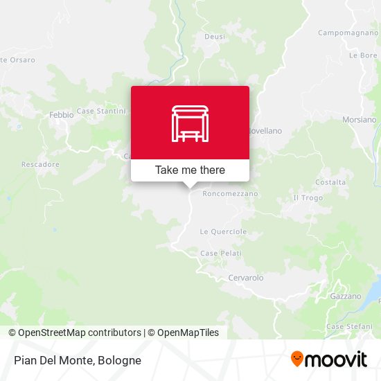 Pian Del Monte map
