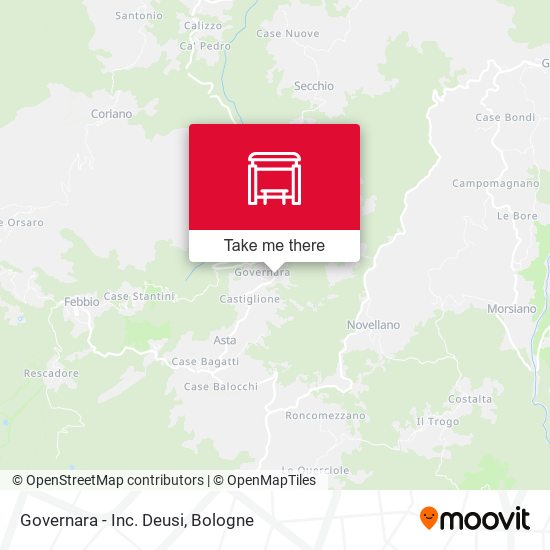 Governara - Inc. Deusi map
