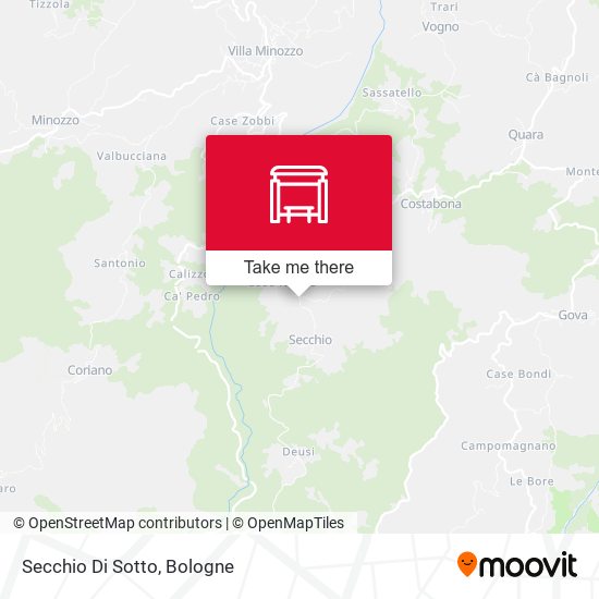 Secchio Di Sotto map