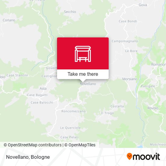 Novellano map