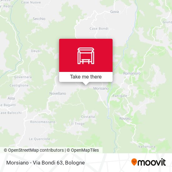Morsiano - Via Bondi 63 map