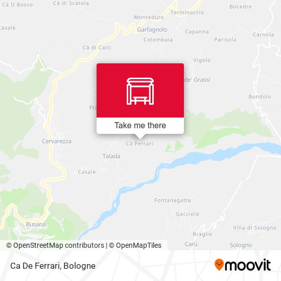 Ca De Ferrari map