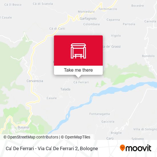 Ca' De Ferrari - Via Ca' De Ferrari 2 map